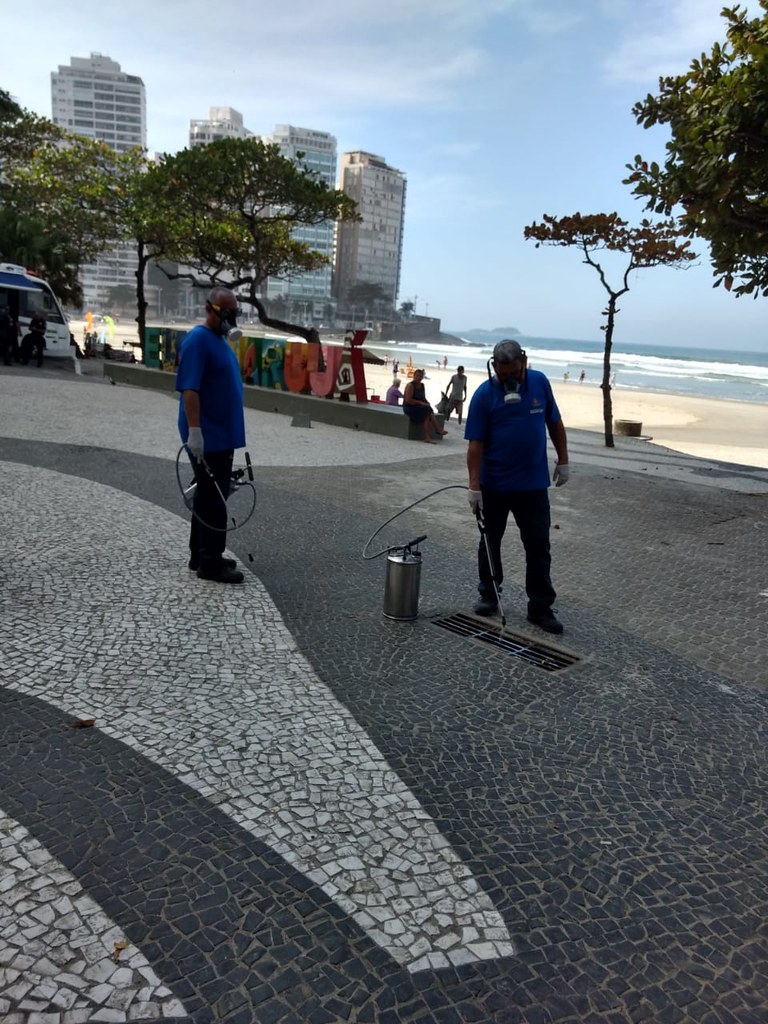 Desratização passará por praias da  Enseada e Pernambuco, em Guarujá