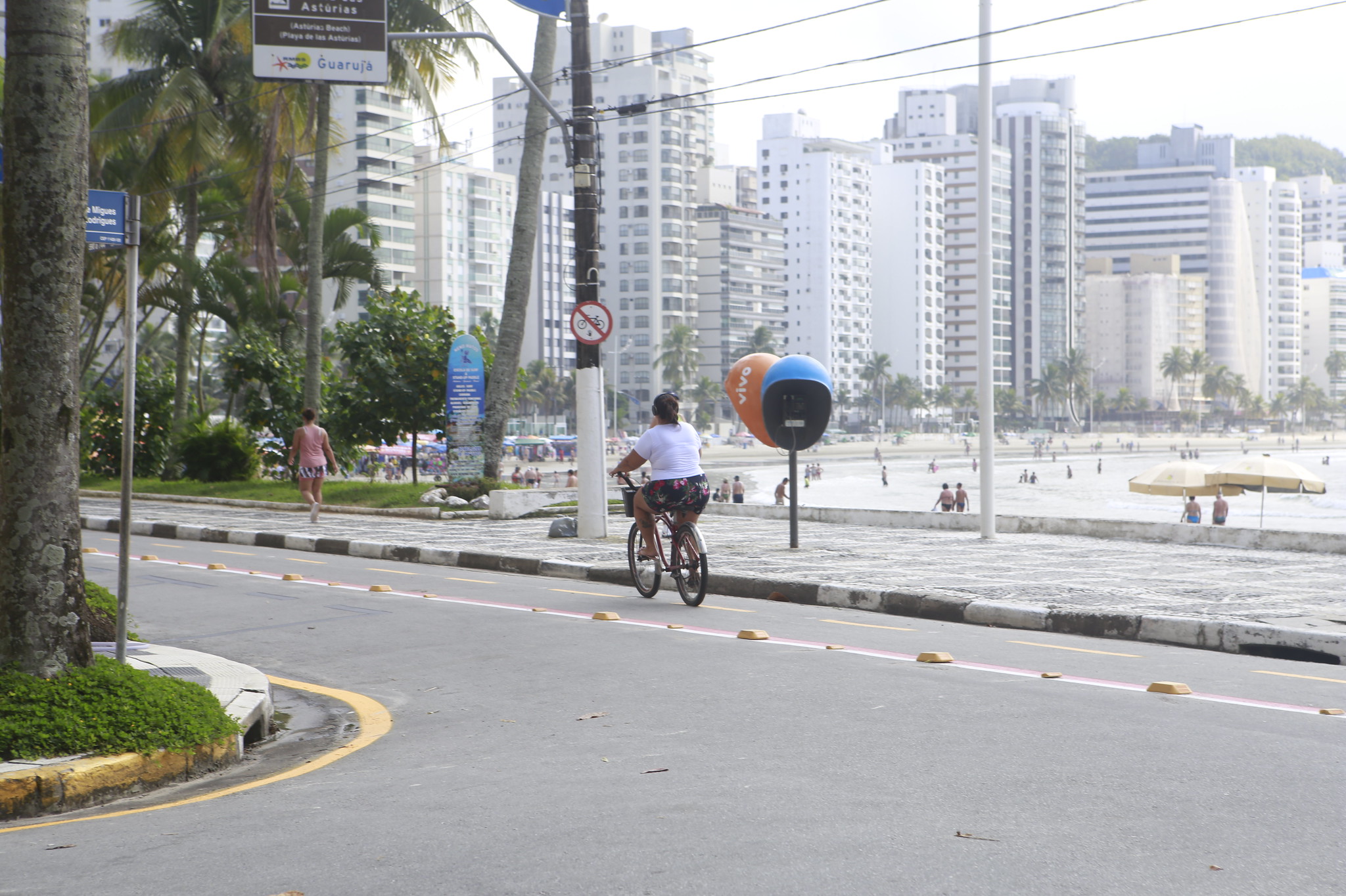 Guarujá reduz em 25% o número de mortes de ciclistas
