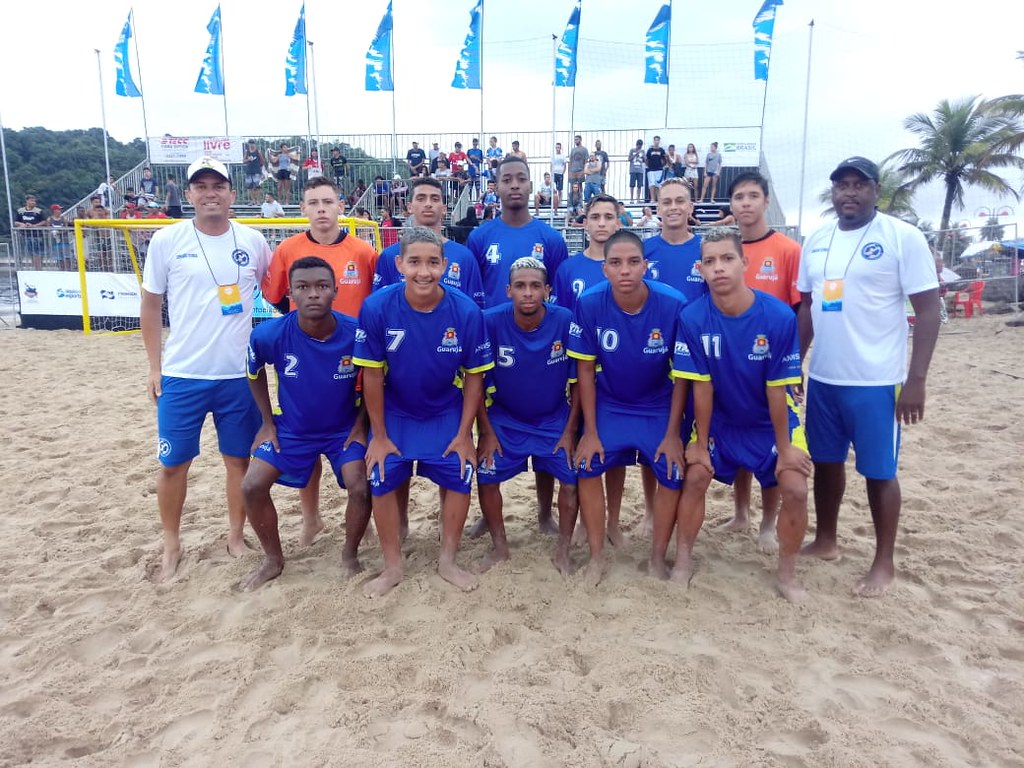 Guarujá conquista bronze na Taça São Paulo de Beach Soccer