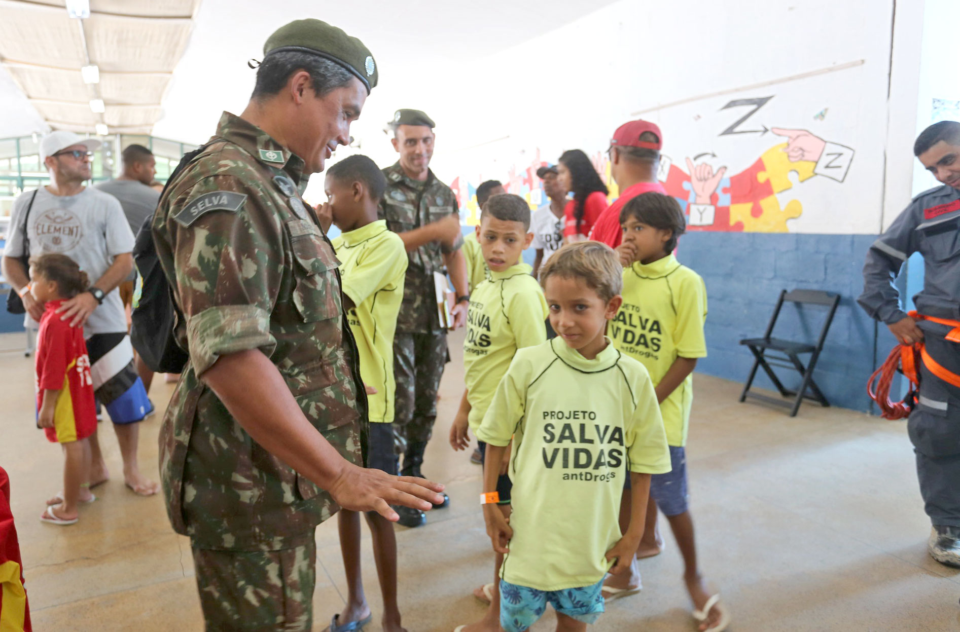 Guarujá solicita e Forças Armadas enviam ajuda humanitária