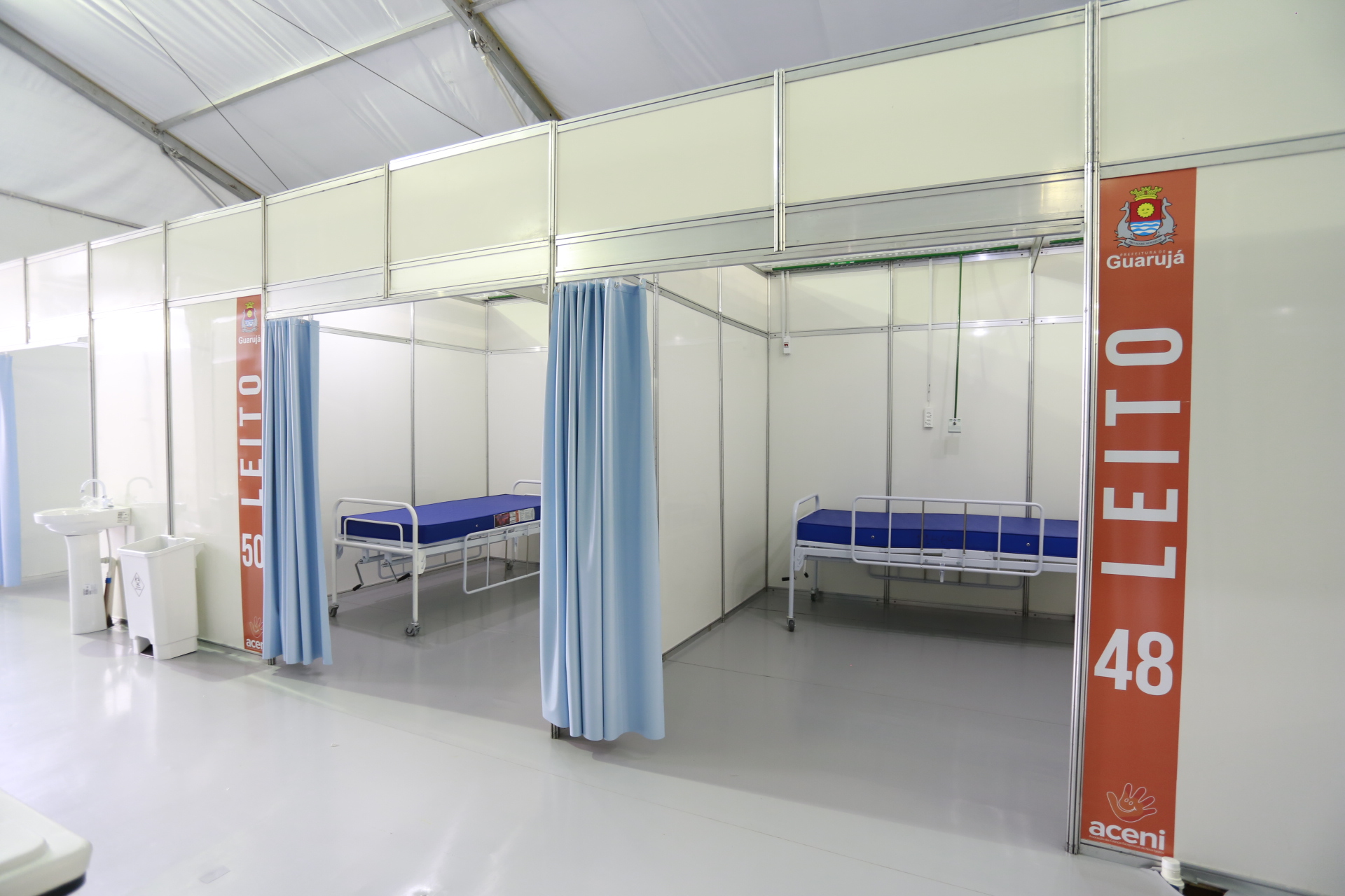 Em 45 dias, Hospital de Campanha de Guarujá registra 231 pacientes atendidos