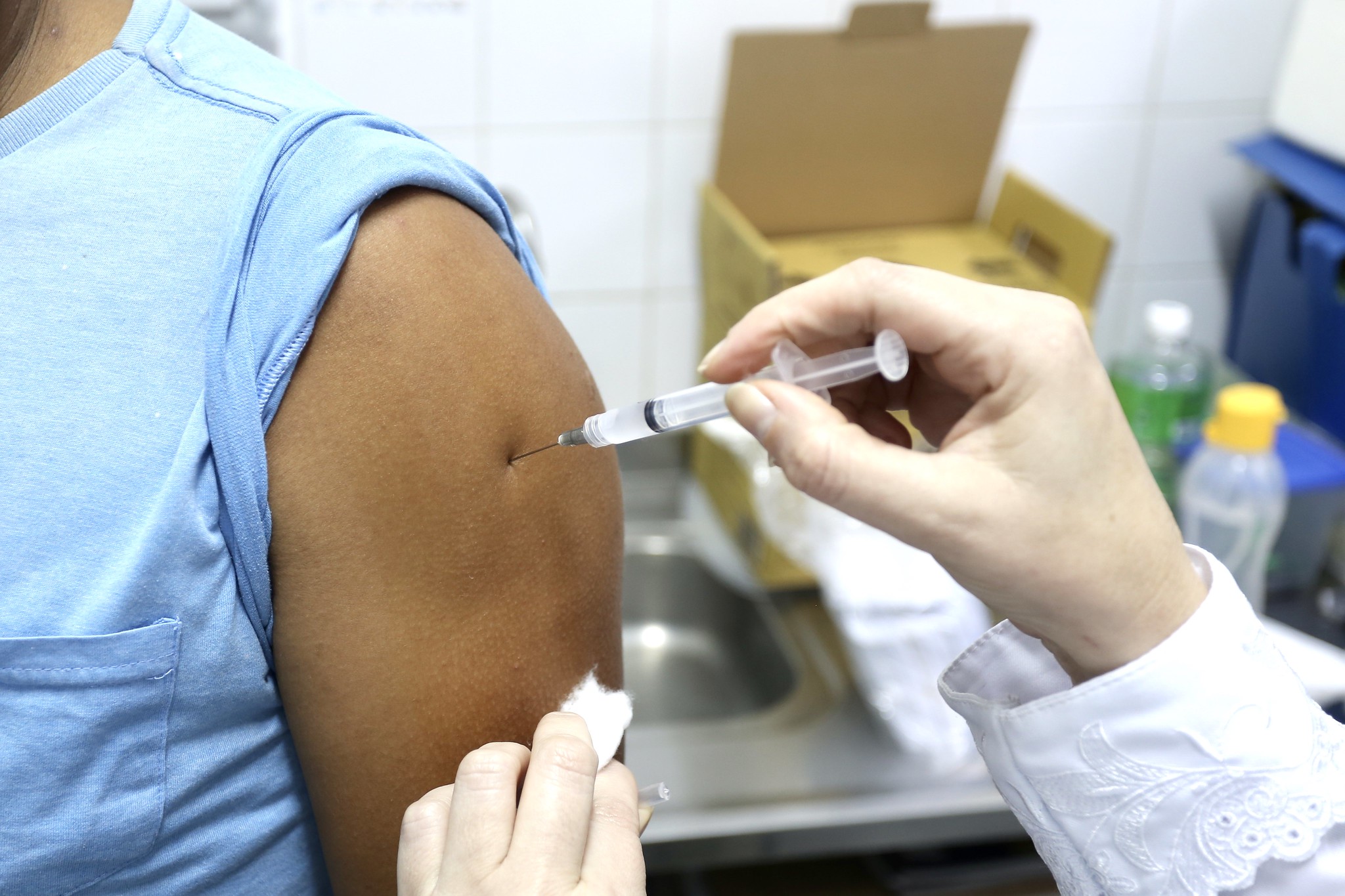Guarujá atinge 89% da meta de cobertura vacinal contra a gripe