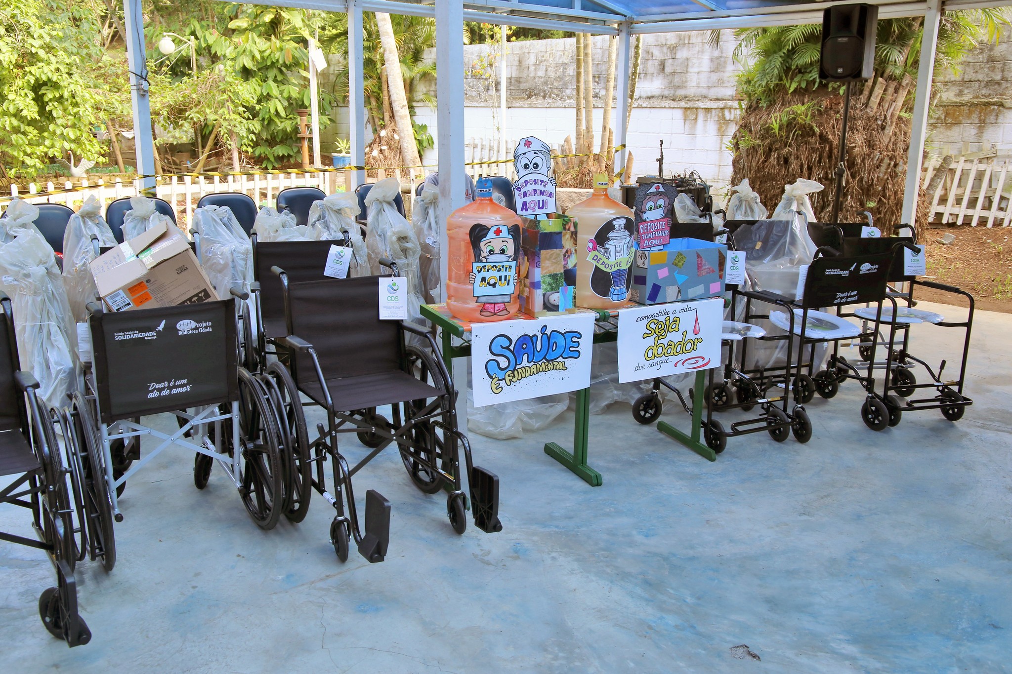 Fundo Social ressalta a importância na devolução de cadeiras de rodas