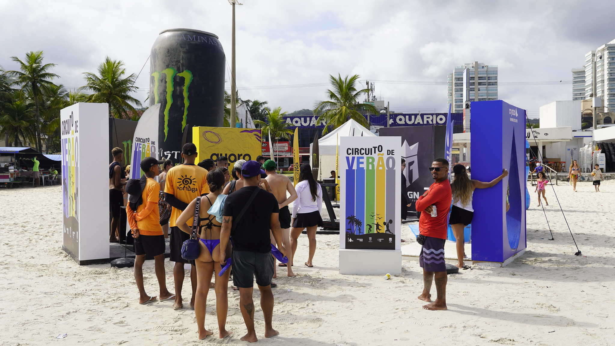 Circuito Verão leva mais de 500 pessoas à Praia da Enseada  
