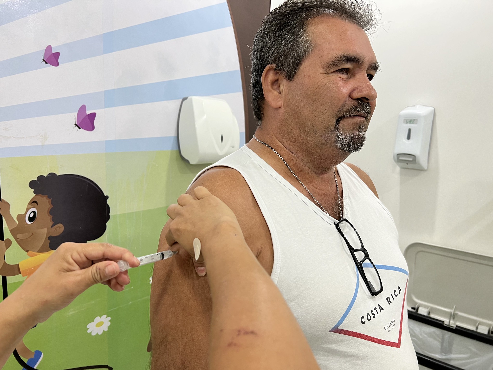 Guarujá prorroga campanha de vacinação contra a gripe até 12 de julho