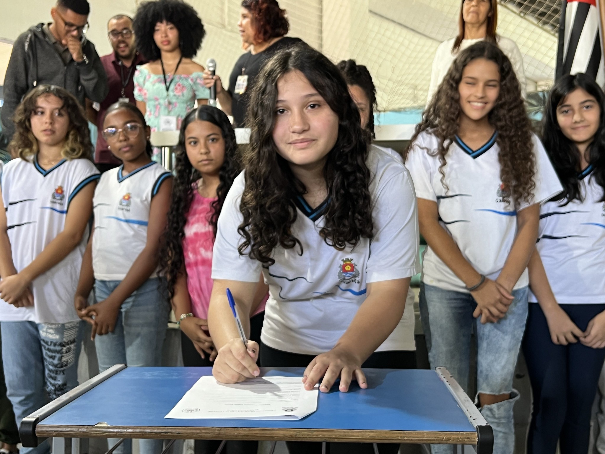 ‘Projeto Grêmio nas Escolas’ encerra cronograma de posses em Guarujá