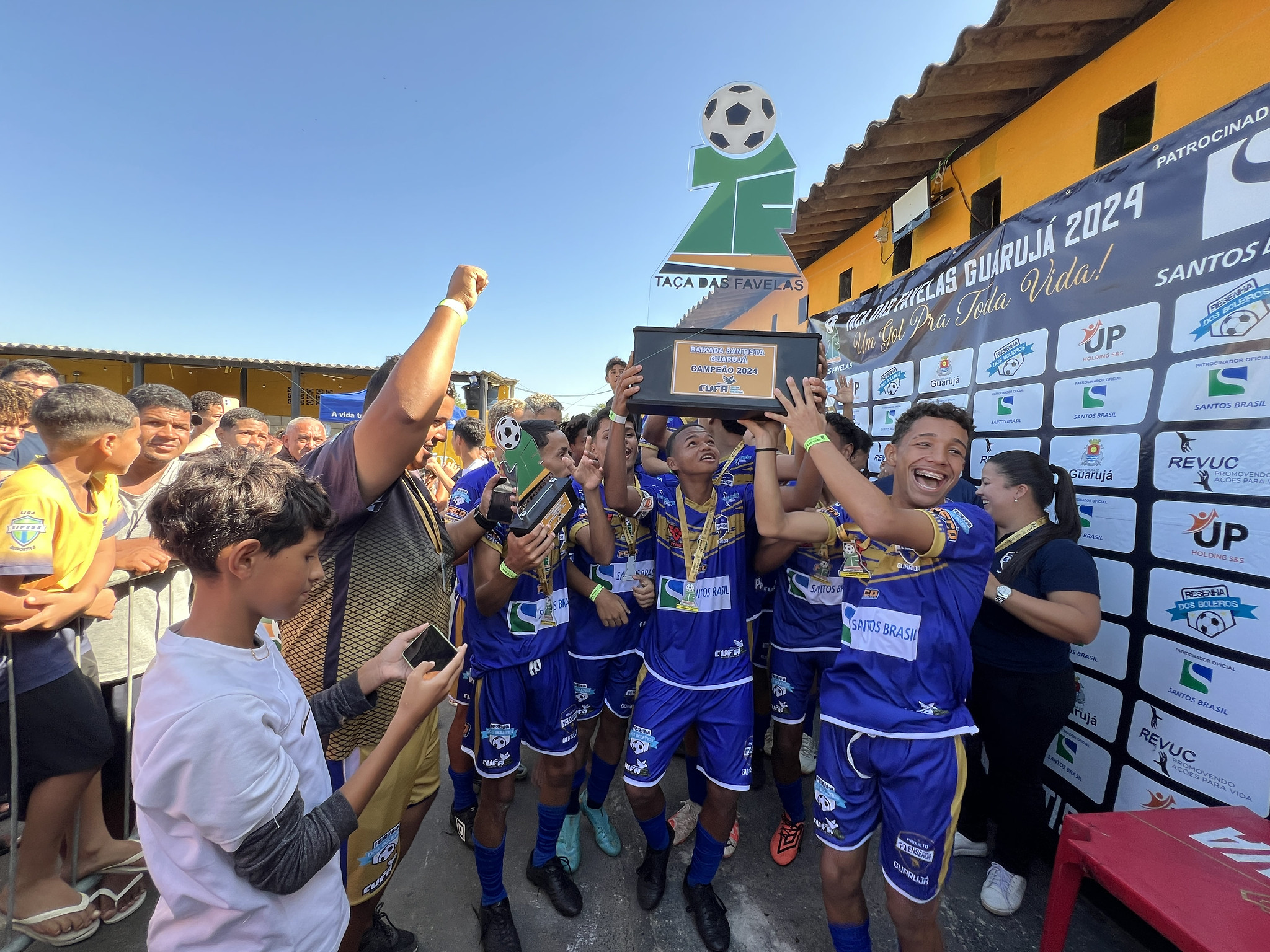 Parque Enseada é campeão da 3ª Taça das Favelas de Guarujá