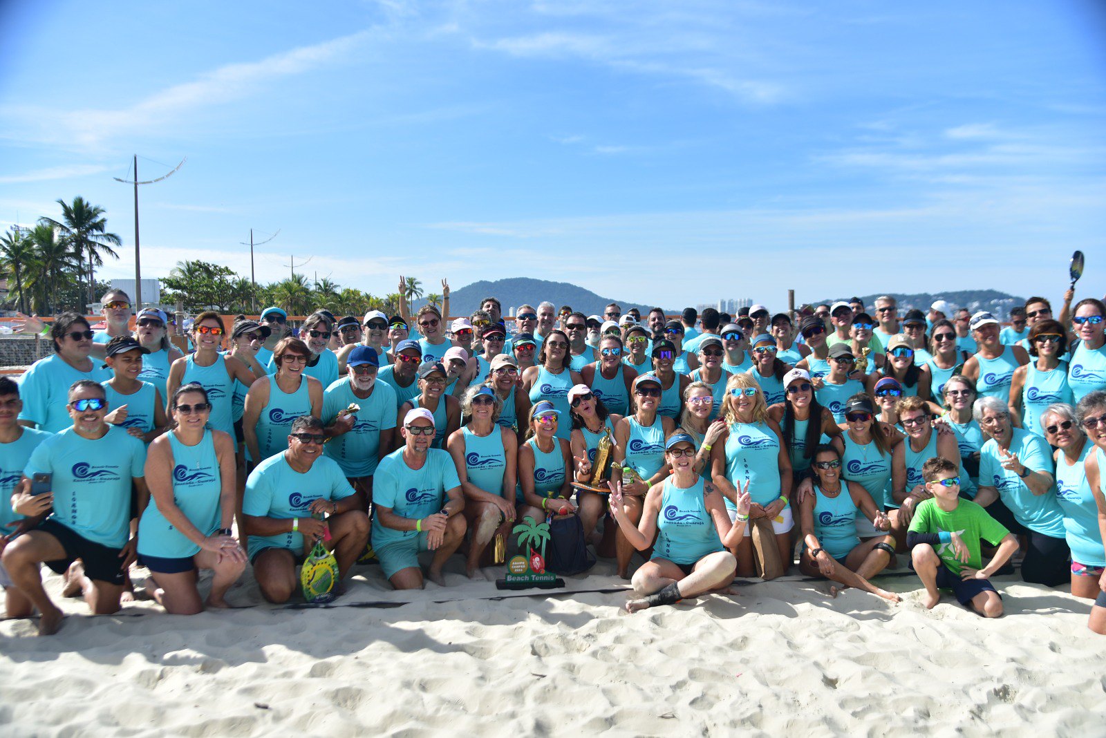 Equipes de Beach Tennis comemoram aniversário de Point Enseada com competição