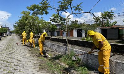 Zeladoria prepara sistema de drenagem para a época de chuvas