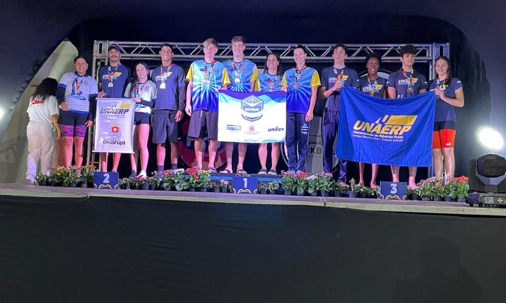 Atletas de Guarujá conquistam três medalhas no Festival Escola de