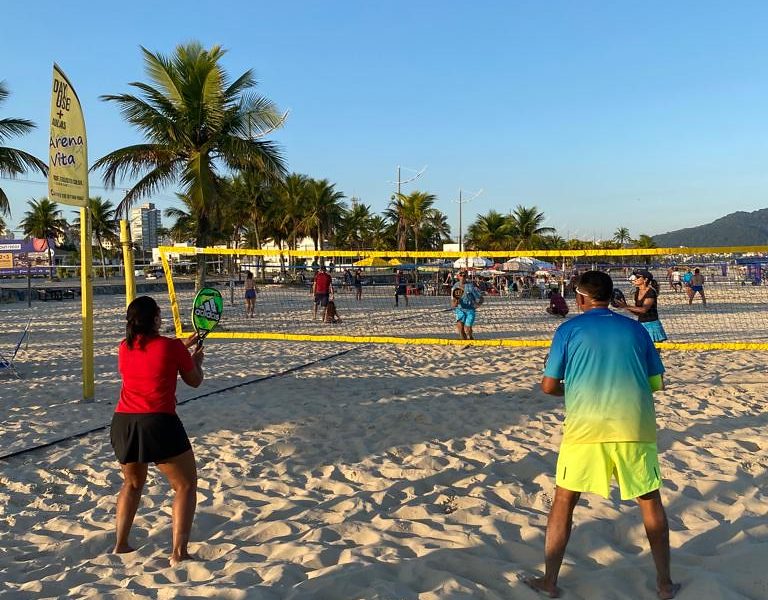 Torneio de Beach Tennis movimenta arena central - Prefeitura Municipal de